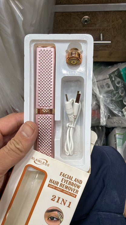 2 In 1 Blawless Facial & Eyebrow Hair Remover