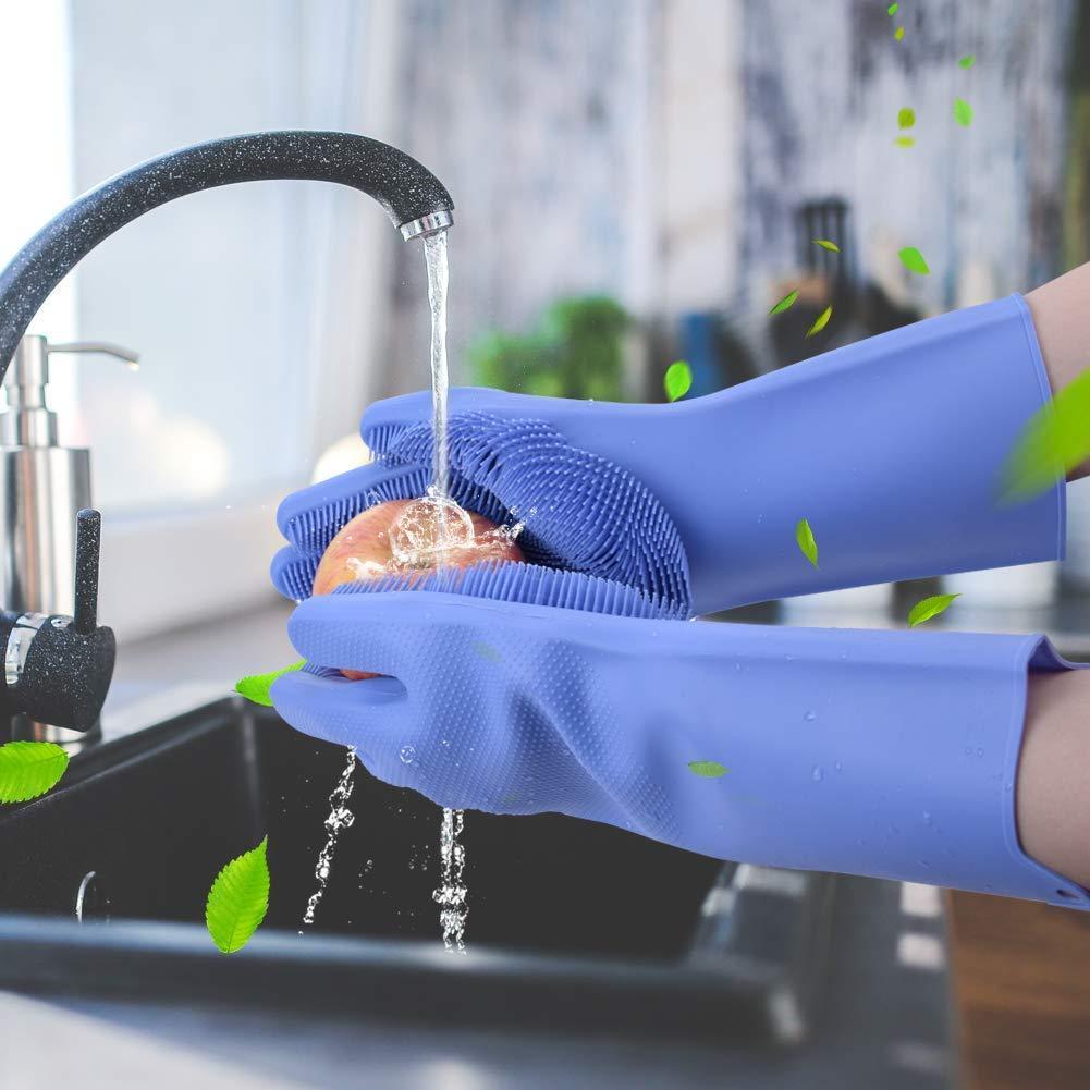 Silicon Washing Gloves High Quality Big Size