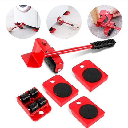 Heavy Duty Furniture Mover Kit with Lifter