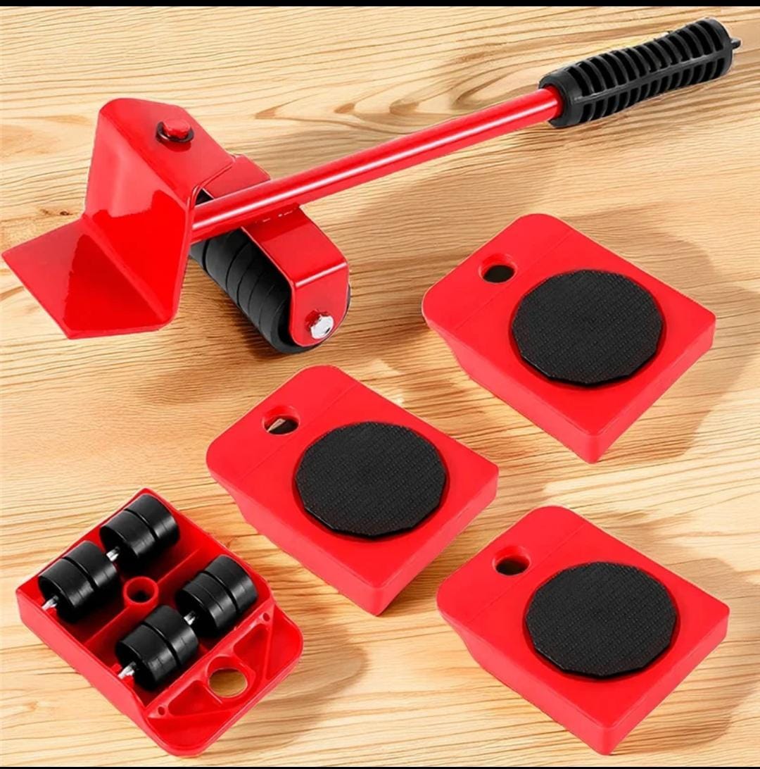 Heavy Duty Furniture Mover Kit with Lifter