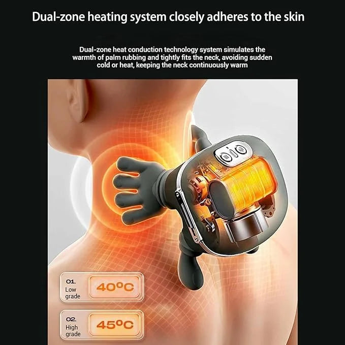 Smart Neck & Shoulder Massager with Real Hand Kneading