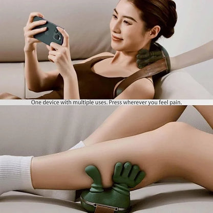 Smart Neck & Shoulder Massager with Real Hand Kneading