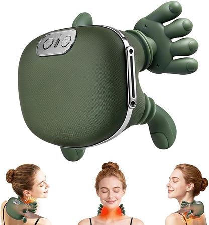 Smart Neck & Shoulder Massager with Real Hand Kneading