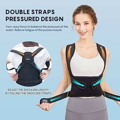 Adjustable Posture Corrector Back Support Belt