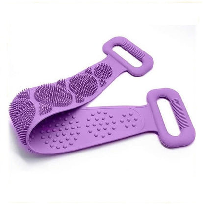 Silicone Back Scrubber Strap for Bath & Shower