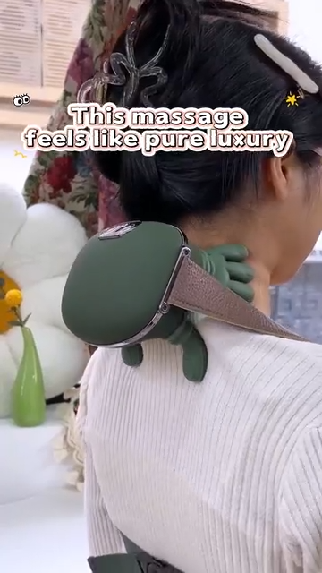 Smart Neck & Shoulder Massager with Real Hand Kneading